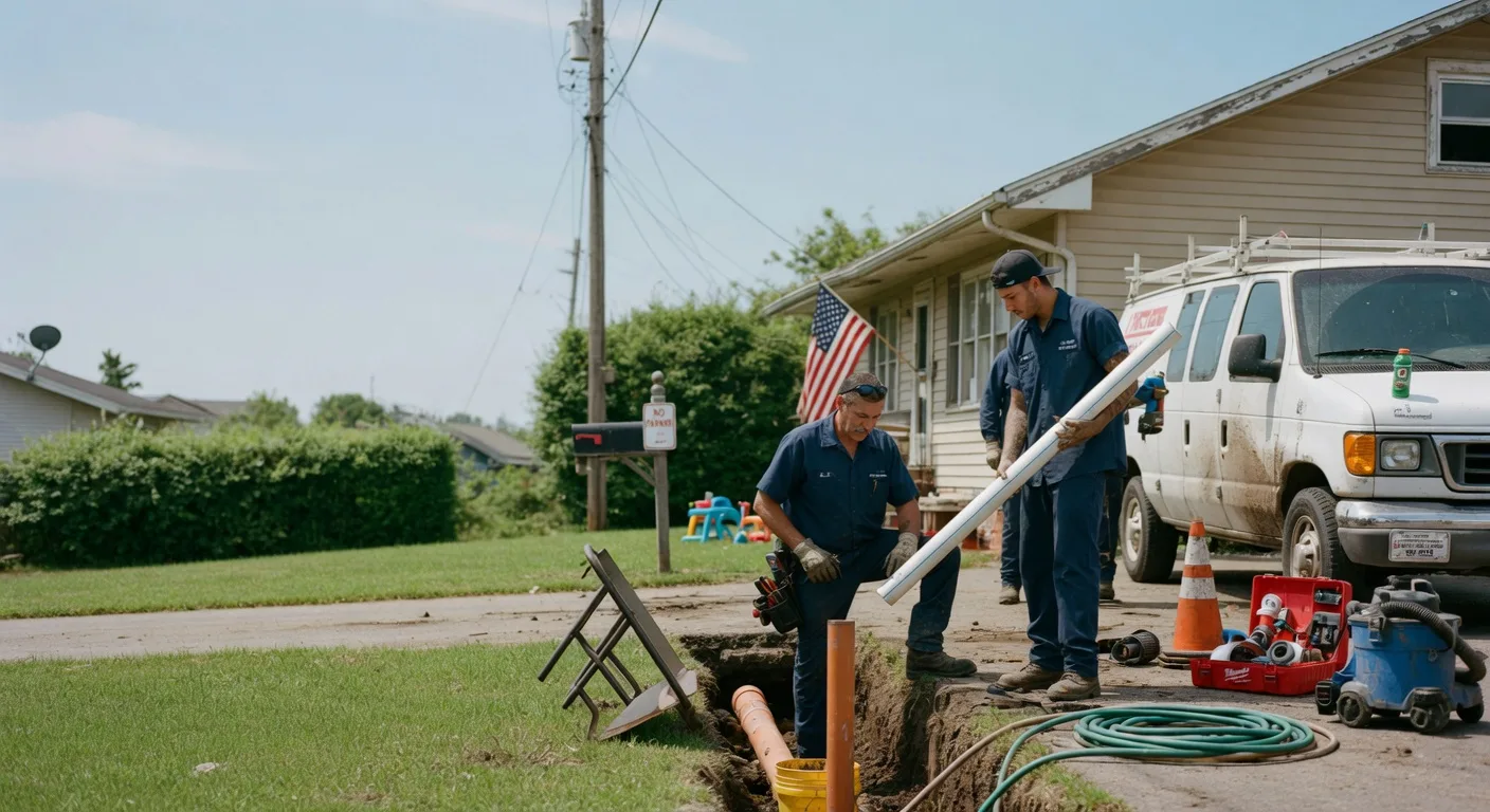 Sewer Line Inspection in Sugar Grove, OH